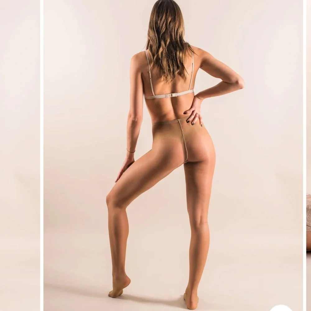 THREADS TAN TIGHTS